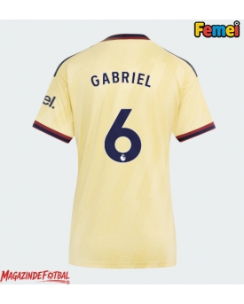 Arsenal Gabriel Magalhaes #6 Tricou Fotbal Replică 2026-27 Femei Treilea Arsenal Gabriel Magalhaes #6 Tricou Fotbal Replică 2026-27 Femei Treilea